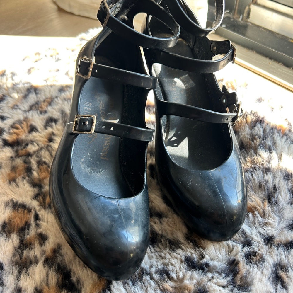 Vivienne Westwood Black Strappy Heels